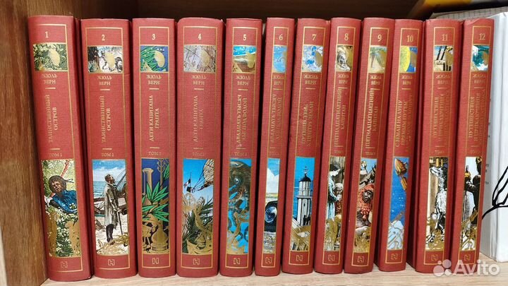 Коллекция книг Жюль Верн