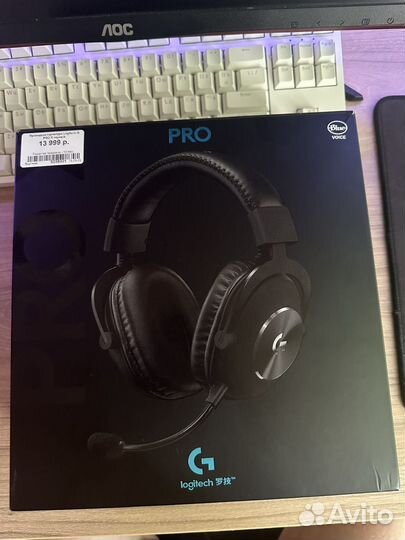 Наушники logitech g pro x