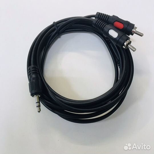 Кабель ATcom AT0708 Jack 3.5 мм вилка - 2xRCA (3m)