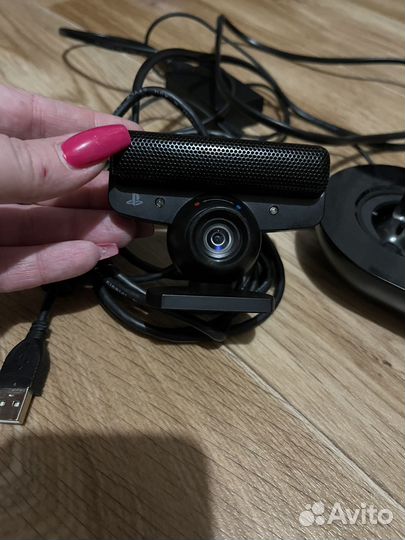 Комплект ps3 move камера, диск, док станция