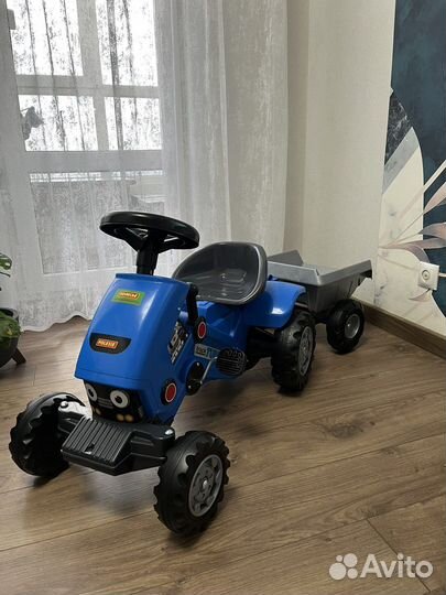 Трактор каталка полесье новый