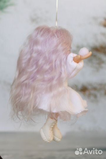 Ёлочная игрушка ручной работы Зима