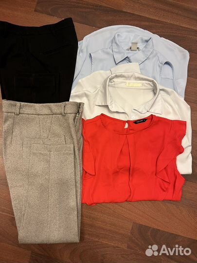 Брюки, рубашки женские, пакетом 42 44