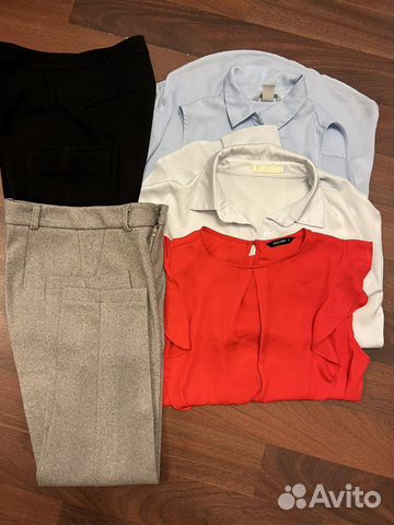 Брюки, рубашки женские, пакетом 42 44