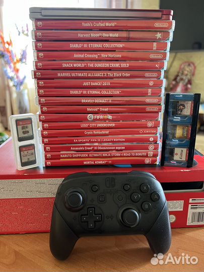 Игры для nintendo switch / mario /чехол