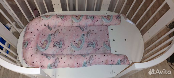 Бортики в кроватку, кокон для новорожденных