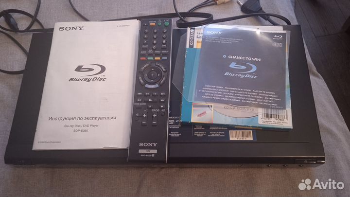 Sony Blu-ray Disk BDP-S350 плеер