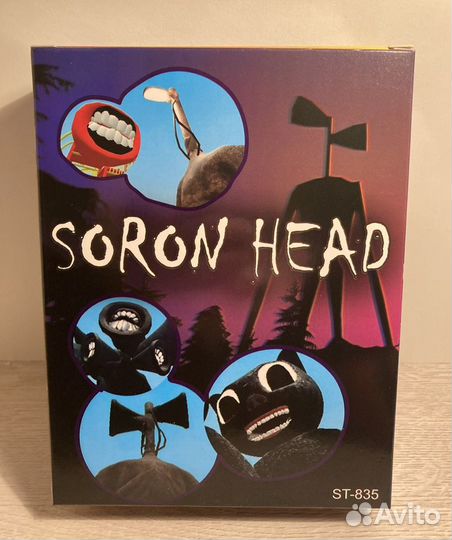 Мягкая игрушка-антистресс Soron Head