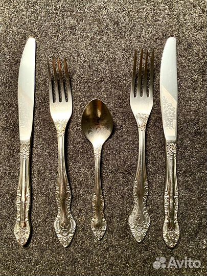 Набор столовых приборов нержавейка