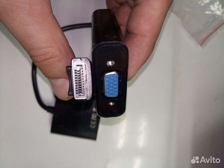 Переходник displayport (DP) на VGA
