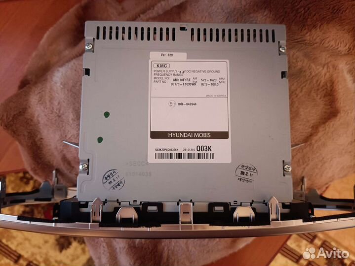 Штатная магнитола kia sportage 4