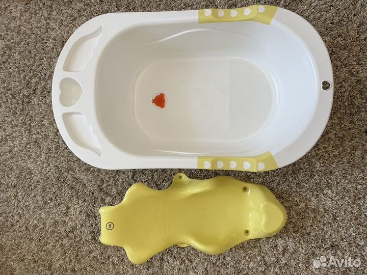 Ванночка и горка для купания