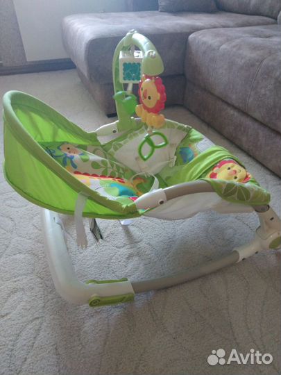 Кресло шезлонг Fisher-price bcd28