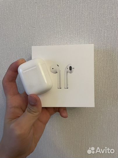 Кейс для Apple Airpods 1/2 Оригинал