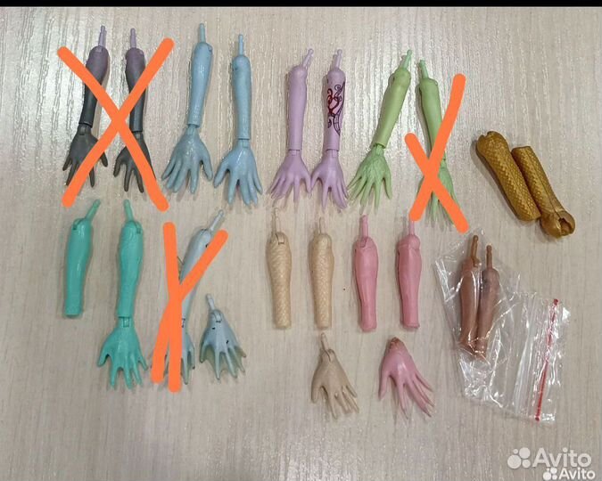 Запчасти кукол монстер хай