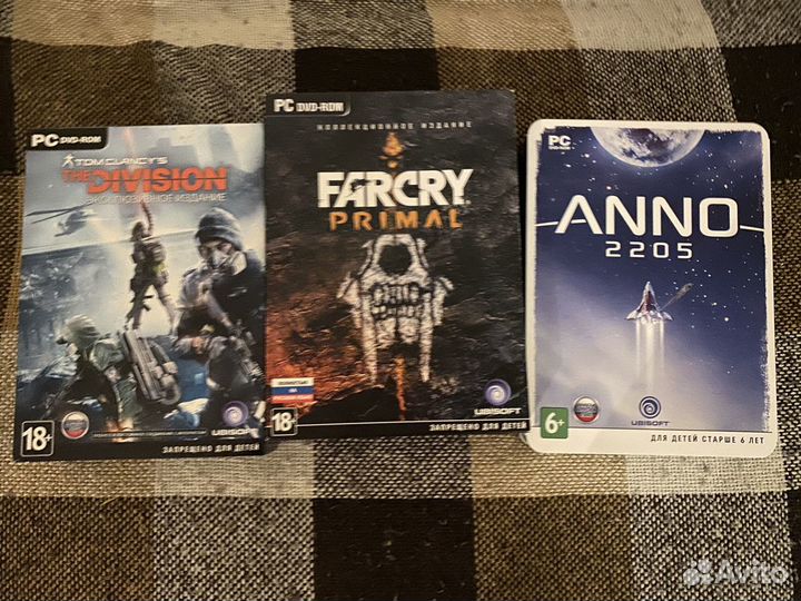 Игры Division / Far Cry Primal / Anno Специздания