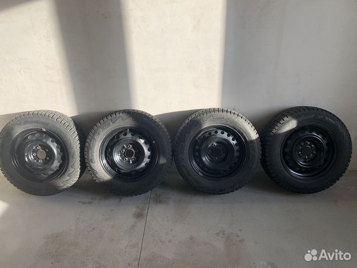 Колеса в сборе r16 зимние 5 114.3