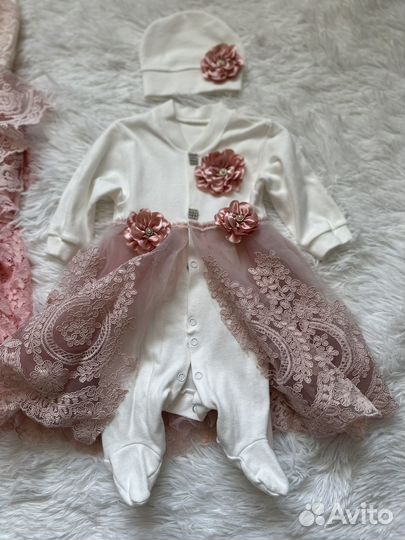 Конверт на выписку для девочки лето