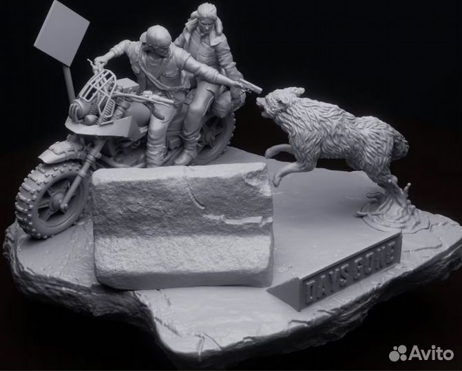 Days gone диорама