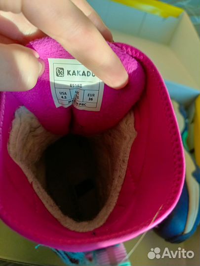 Ботинки зима 36