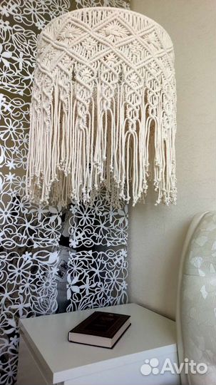 Абажур макраме