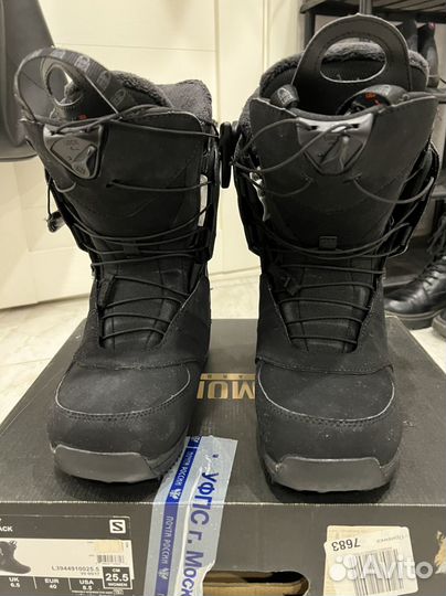 Сноубордические ботинки salomon ivy стелька 24см