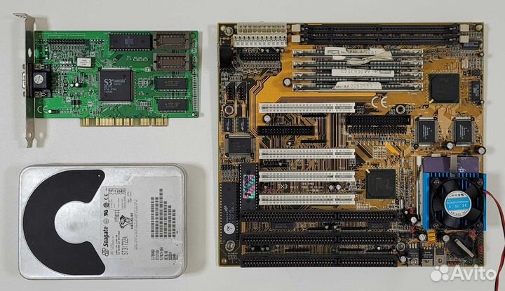 Материнские платы Socket 7, 370, 1155, slot 1