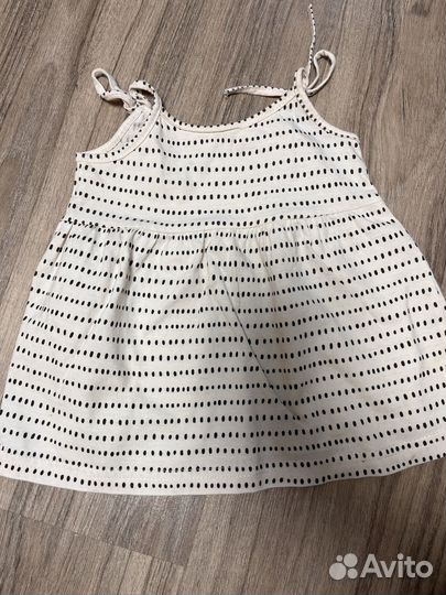 Большой пакет брендовых вещей для девочки 74