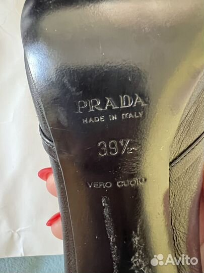Prada туфли оригинал 39.5