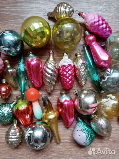 Елочные игрушки СССР