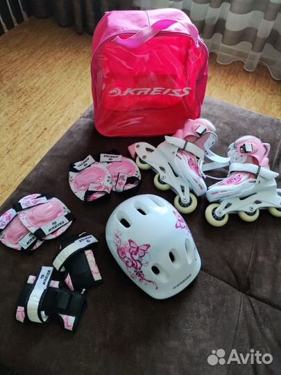 Детские ролики и защита