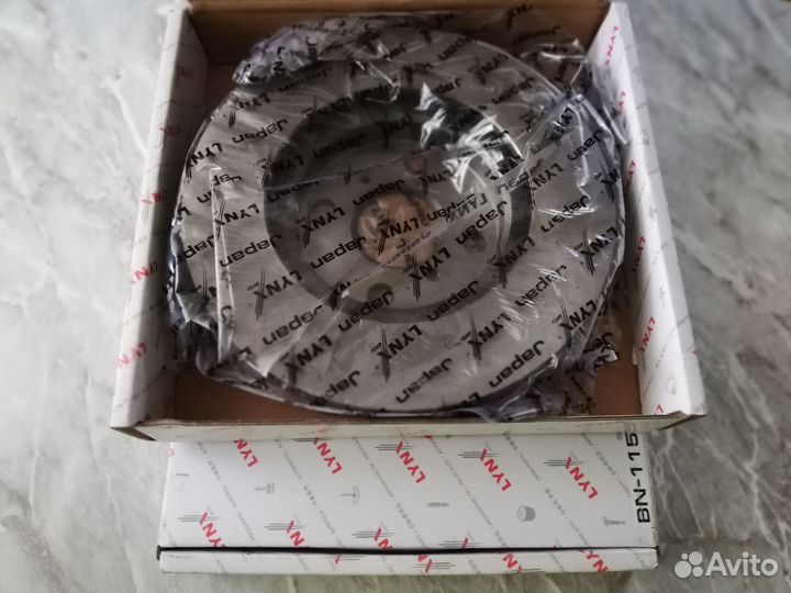 Диски тормозные передние toyota yaris lynxauto