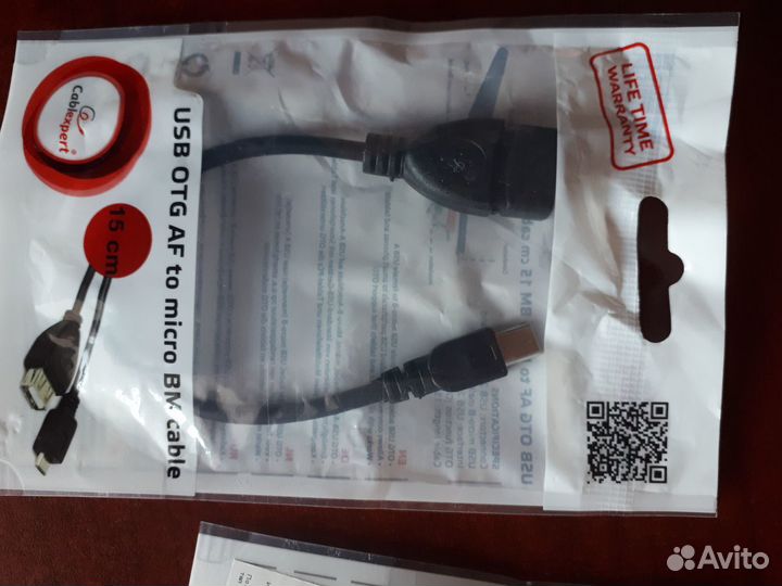 USB OTG AF to micro BM cable