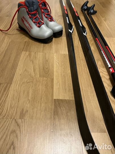 Беговые лыжи детские 130 nordway Спортмастер