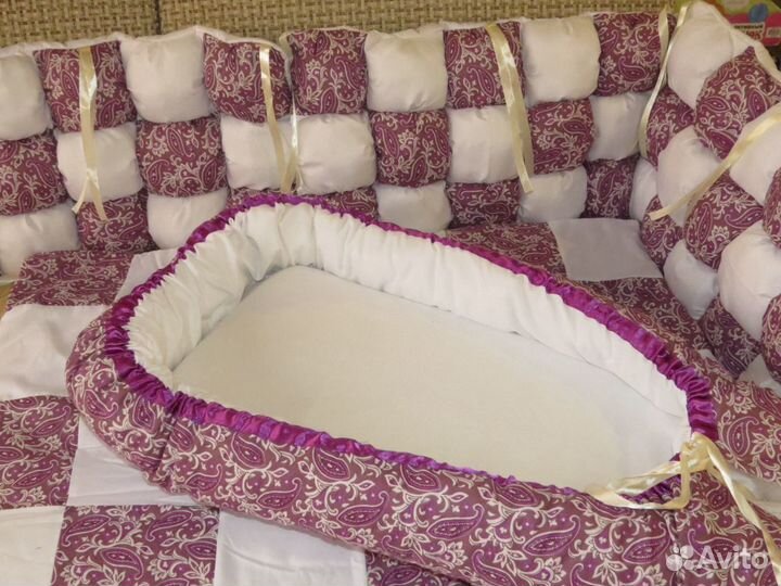 Кокон гнездышко+одеяло 90х90см(цена за все)