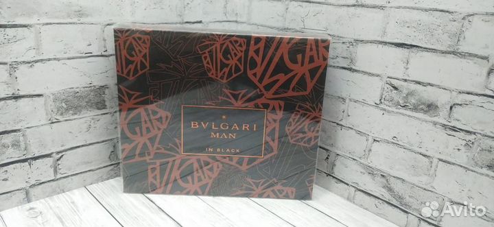 Bvlgari man in black подарочный набор