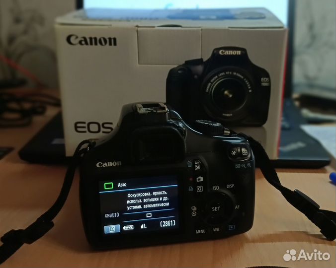 Зеркальный фотоаппарат canon eos 1100d