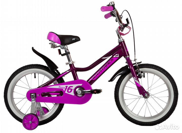 Детский велосипед Novatrack Novara 16, год 2022, ц