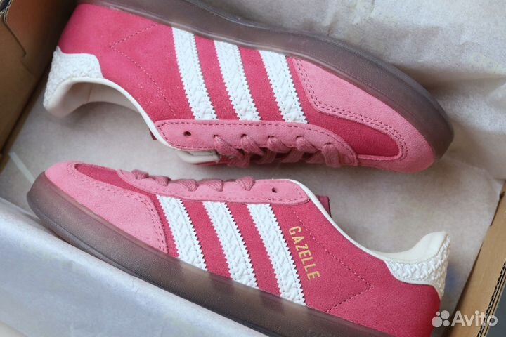 Adidas Gazelle Indoor pink cloud white