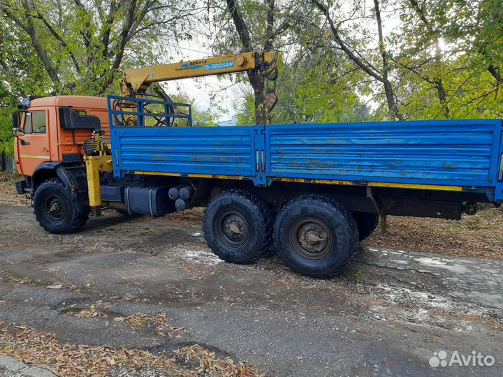 КАМАЗ 43118 с КМУ, 2011