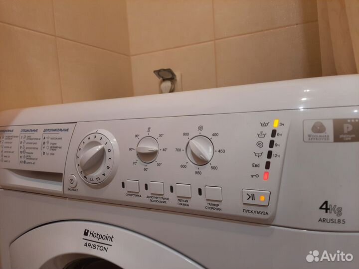 Стиральная машина hotpoint ariston