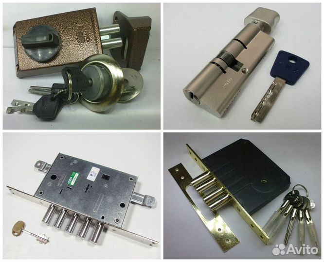 Замена замков, личинок, врезка,ремонт замков