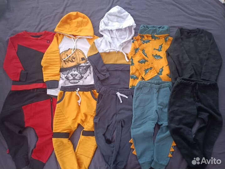Вещи для мальчика пакетом 3-5 лет (одежда, обувь)