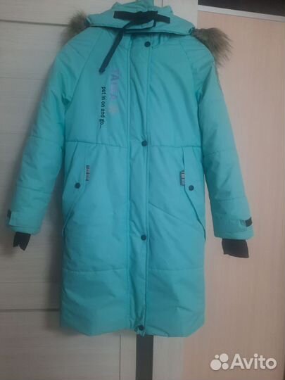 Куртка зимняя для девочки 146-158