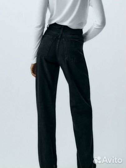 Джинсы трубы zara 34