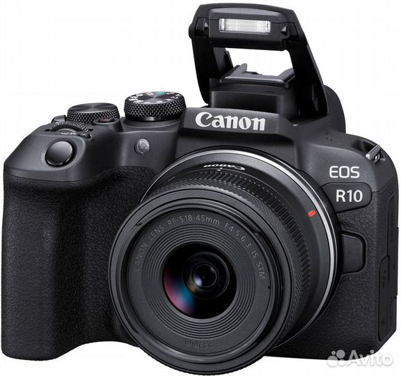 Фотоаппарат Canon EOS R10 черный 24.1Mpix 2.95