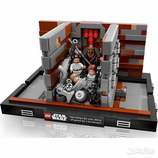 Набор Lego Star Wars 75339 Death Star Trash Compactor Diorama