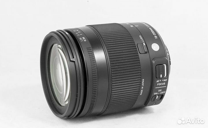 Объектив Sigma AF 18-200 f/3.5-6.3 DC Macro OS HSM