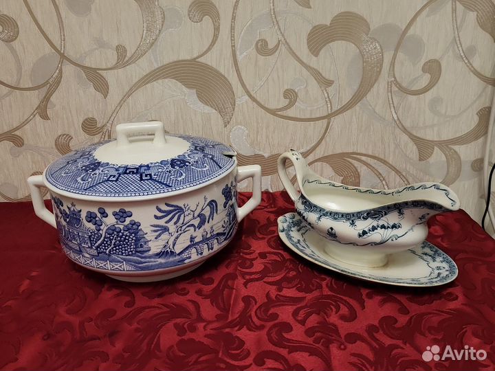 Супница фарфор Соусник винтаж