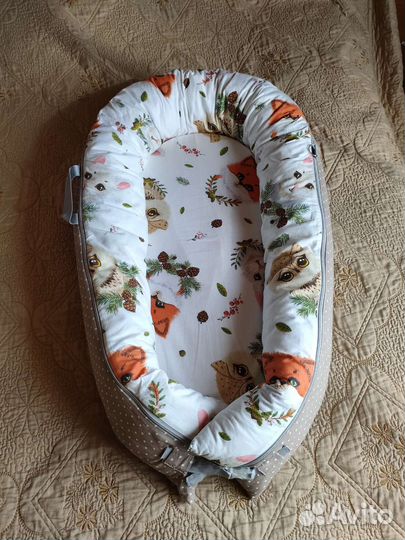 Кокон гнездышко для новорожденных